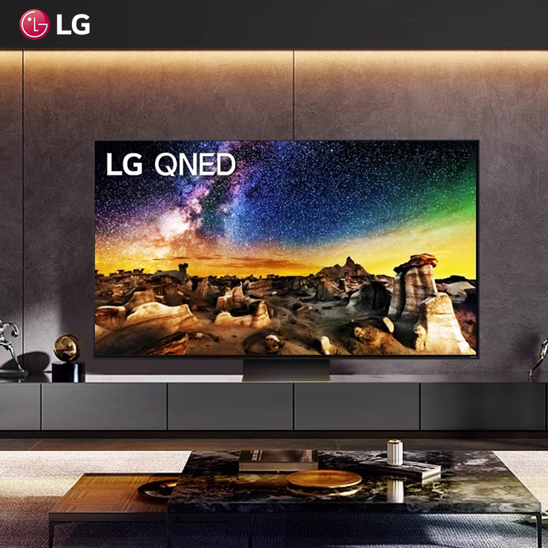 LG 65QNED81CRA 65英寸120Hz高刷新率4K超高清液晶平板游戏电视机