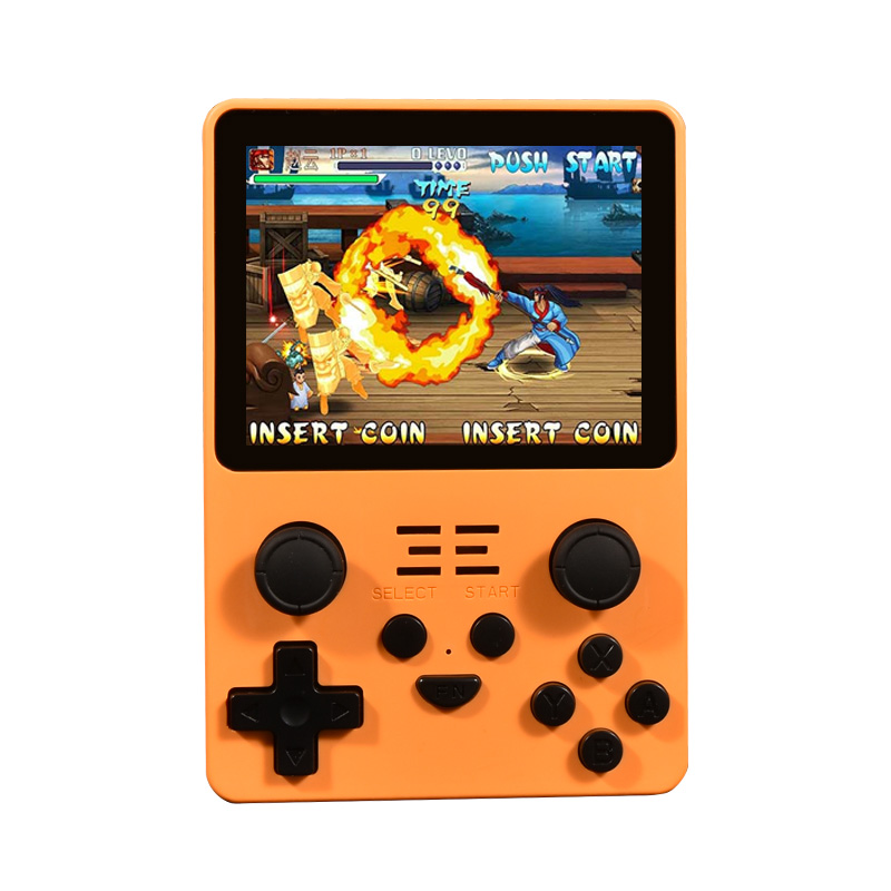 2023新款霸王宝盒RGB20S复古开源游戏机PS1街机拳皇真三国无双PSP单机电玩小老虎竖版便携掌机GBA口袋妖怪FC