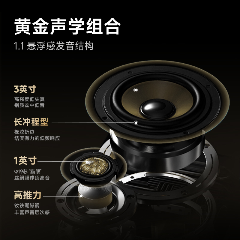 漫步者花再NEW-X光冷音响笔记本台式电脑音箱蓝牙游戏newx送礼物