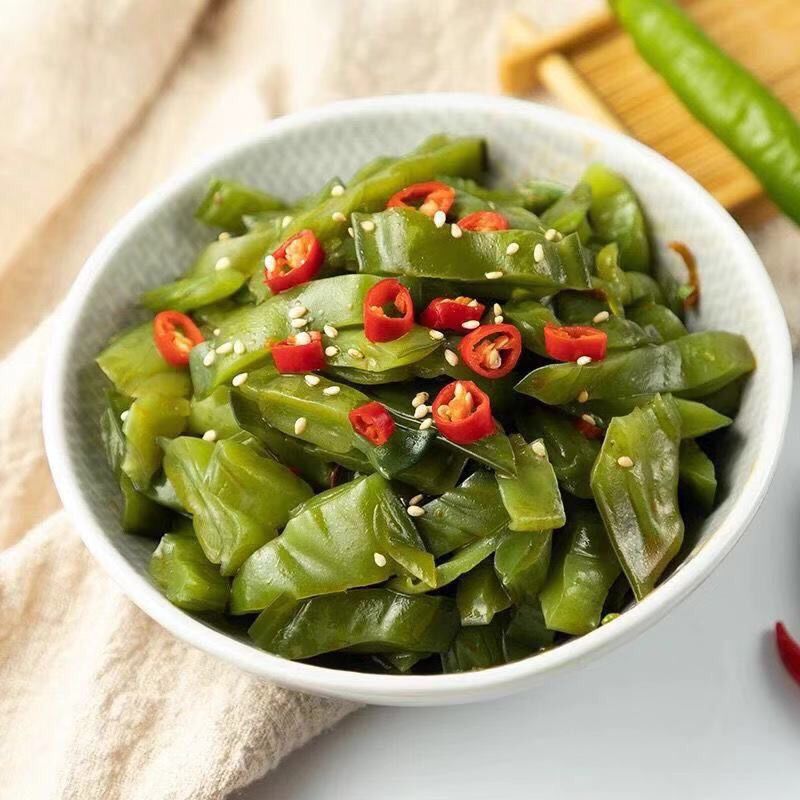 【下单不后悔】香辣海白菜即食裙带菜梗段海藻海带咸菜凉拌菜开胃