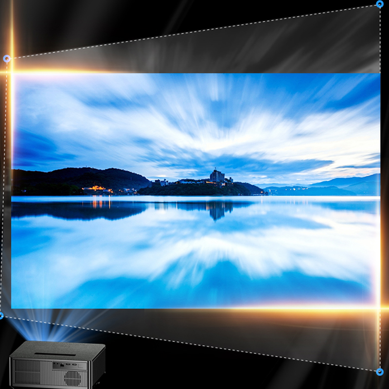 【白天也清晰】【自动对焦校正】希影H2MAX智能投影仪高清家庭影院家用投影客厅墙投办公用会议投影机吊挂式