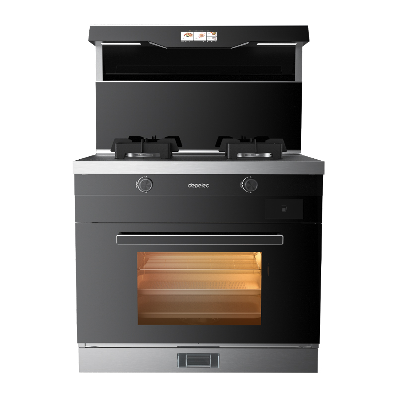 Depelec/德普凯信K1[PLUS]集成灶蒸烤一体灶家用变频油烟机燃气灶