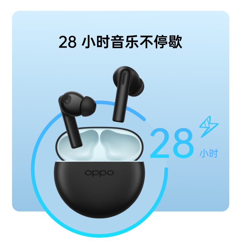 OPPO Enco Air2i蓝牙耳机真无线耳机适用苹果超长续航游戏耳机