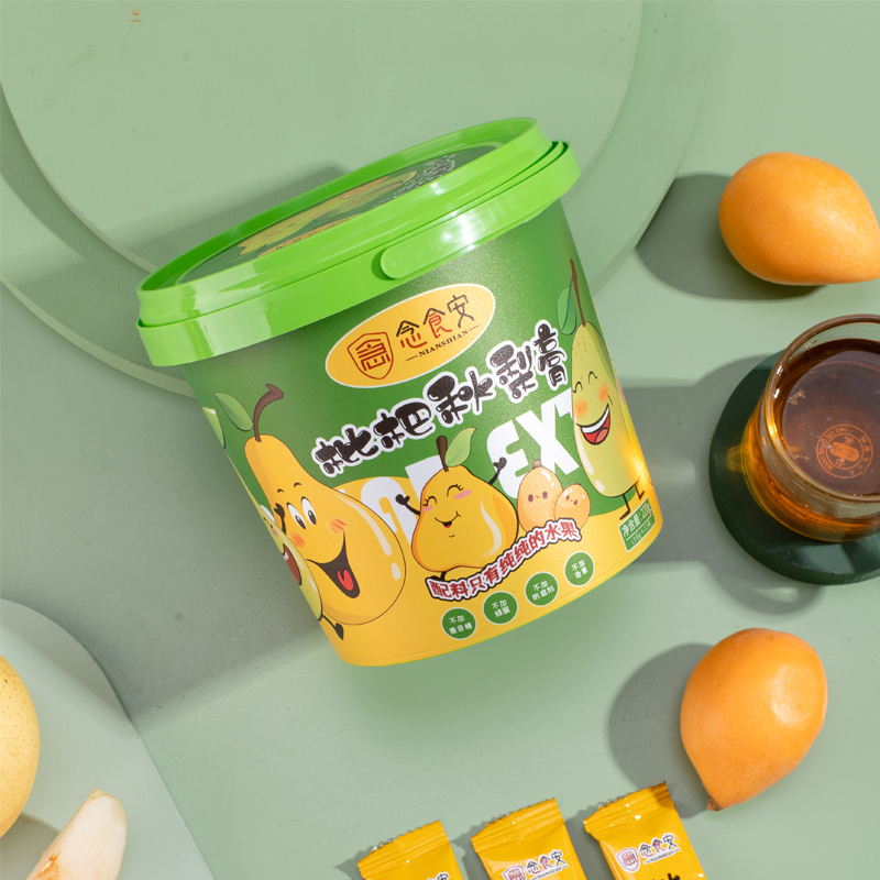 念食安枇杷秋梨膏纯梨膏泡水儿童宝宝雪梨膏冲水水果膏苹果山楂膏