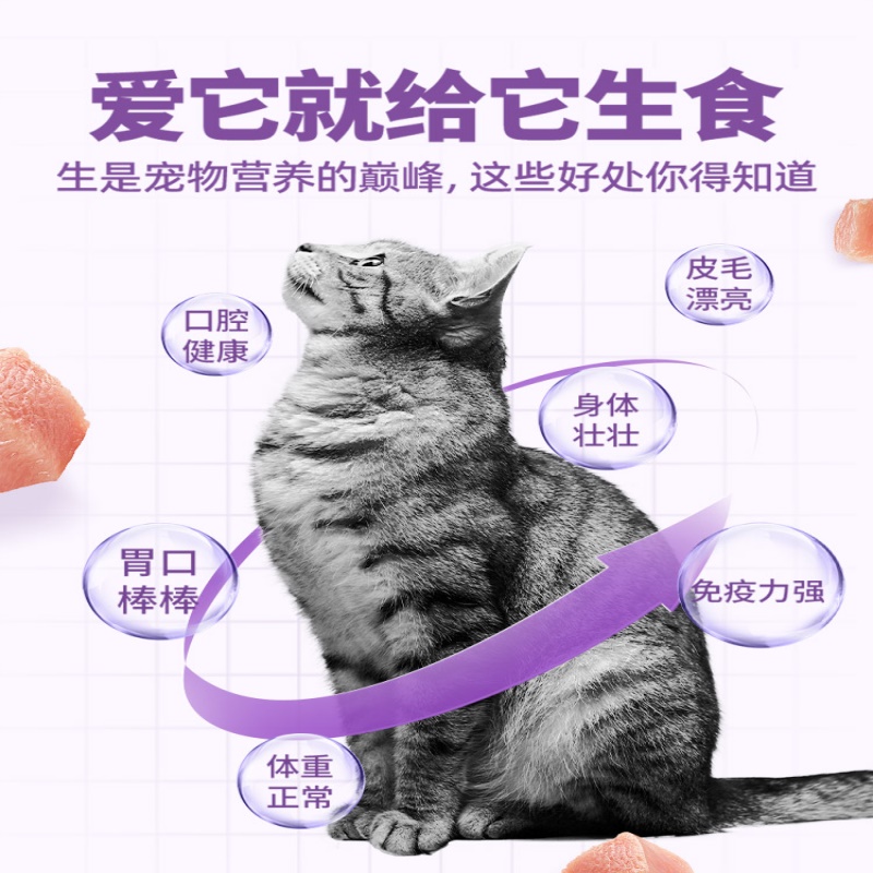 【旗舰店】Stella&Chewy's星益生趣SC猫粮RB冻干双拼猫主粮1.13kg