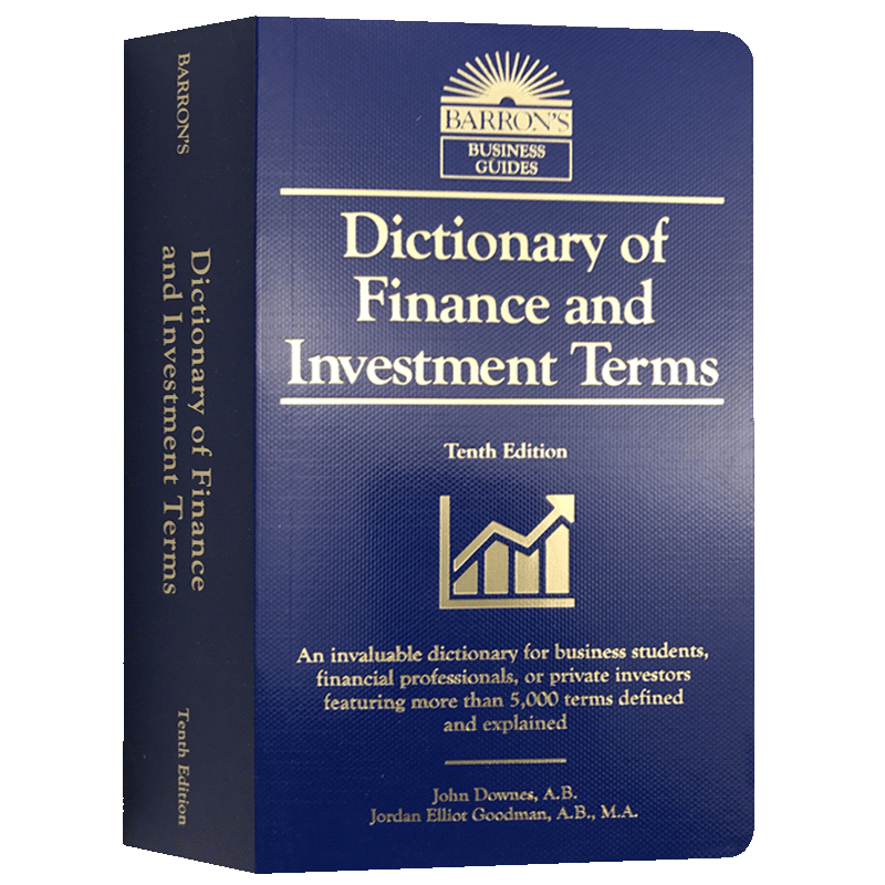 巴朗金融投资词汇词典 英文原版书籍 Dictionary of Finance and Investment Terms 英文版进口原版英语工具书 正版