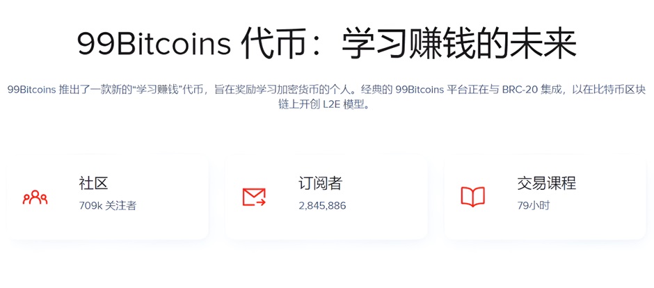 参观99Bitcoins预售