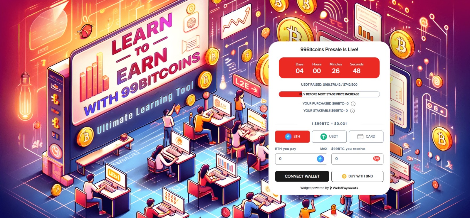 受益比特币免费空投和减半红利 4月要买的学习兼赚钱新模式项目99Bitcoins