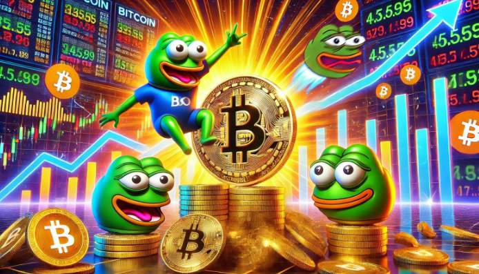 加密货币市场反弹图表