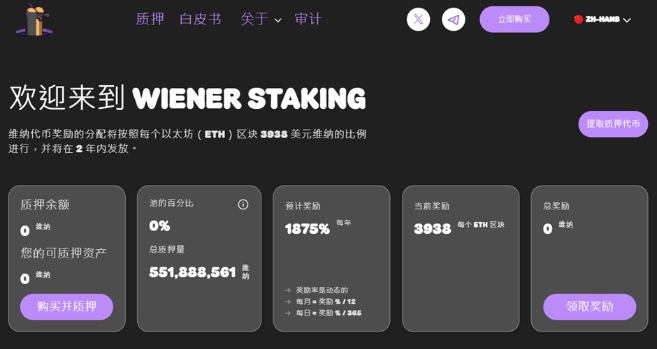 WienerAI 的病毒式传播热潮预售