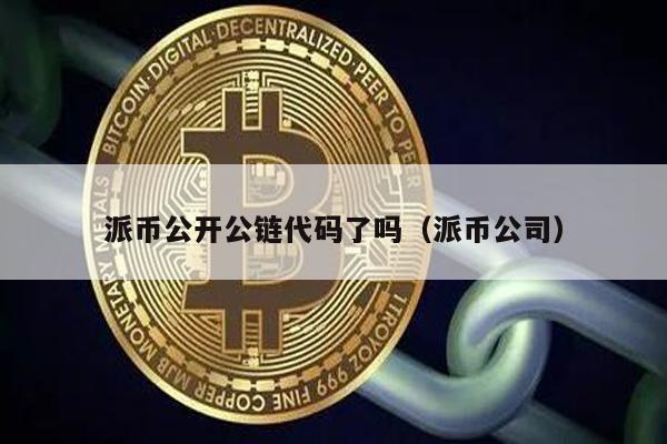 派币公开公链代码了吗(派币公司)
