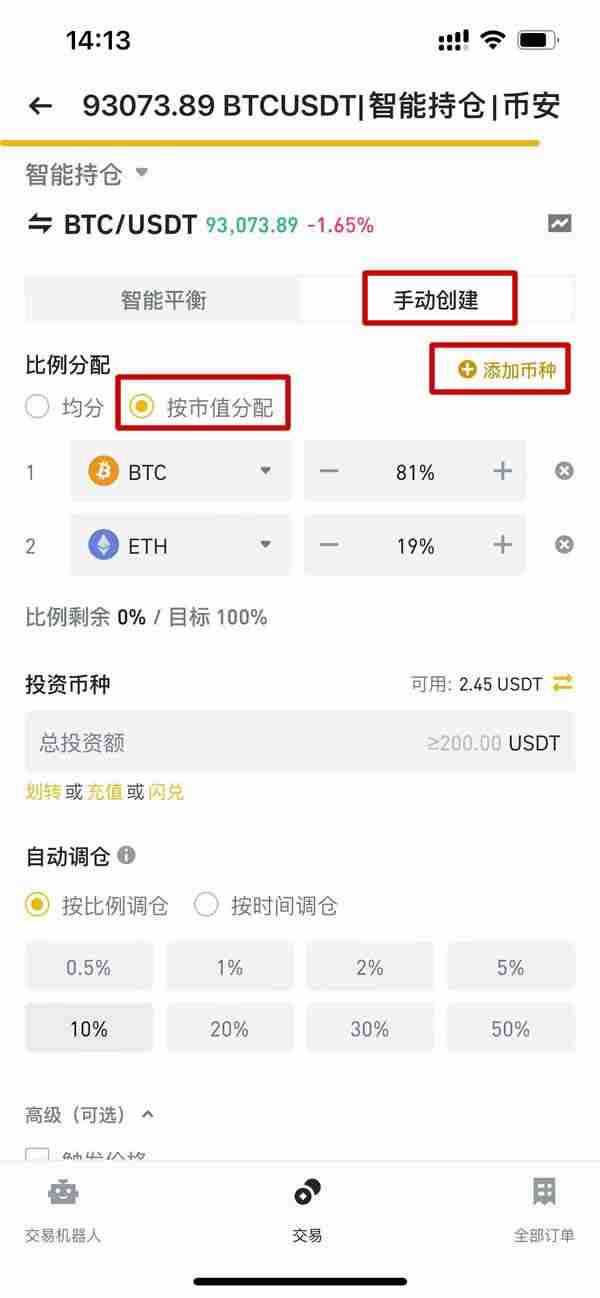 币安智能持仓是什么？操作设定教学、优点与风险介绍