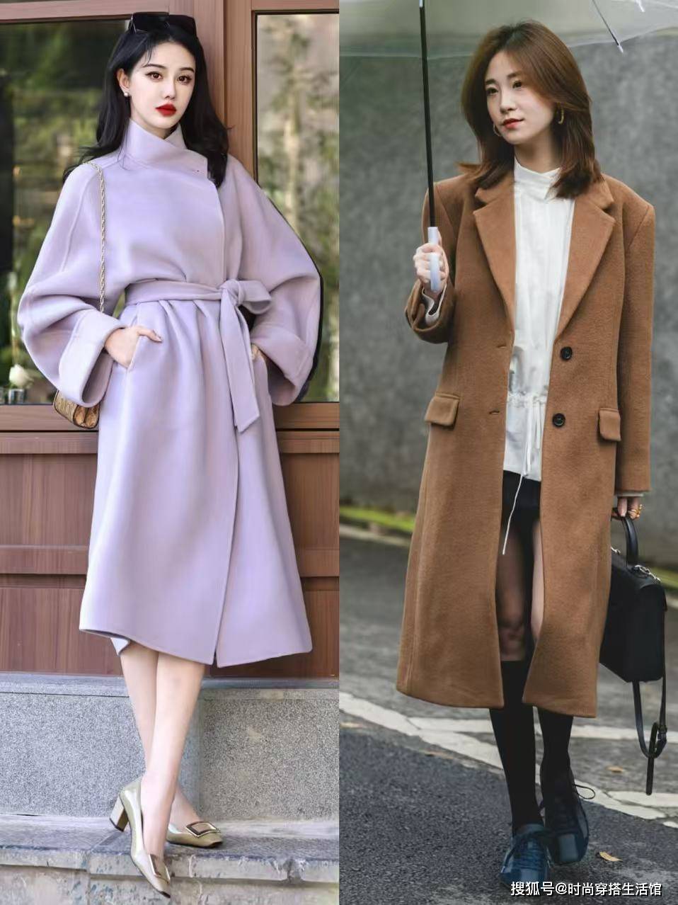 天寒地冻，今年冬天“大衣”新穿法又火了！这样穿洋气保暖又高级