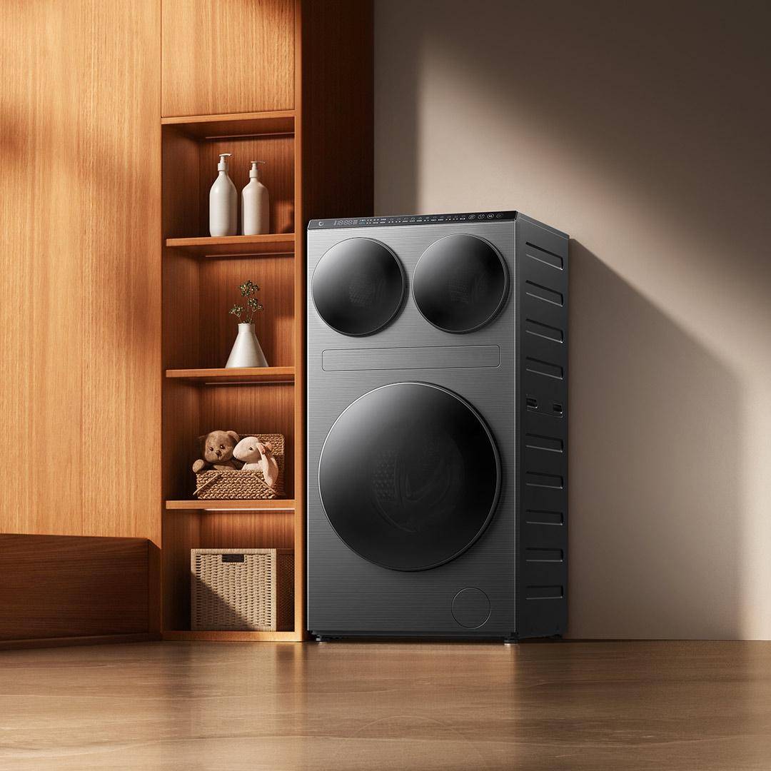 小米发布米家三区洗衣机Pro洗烘14kg，预售价6499元