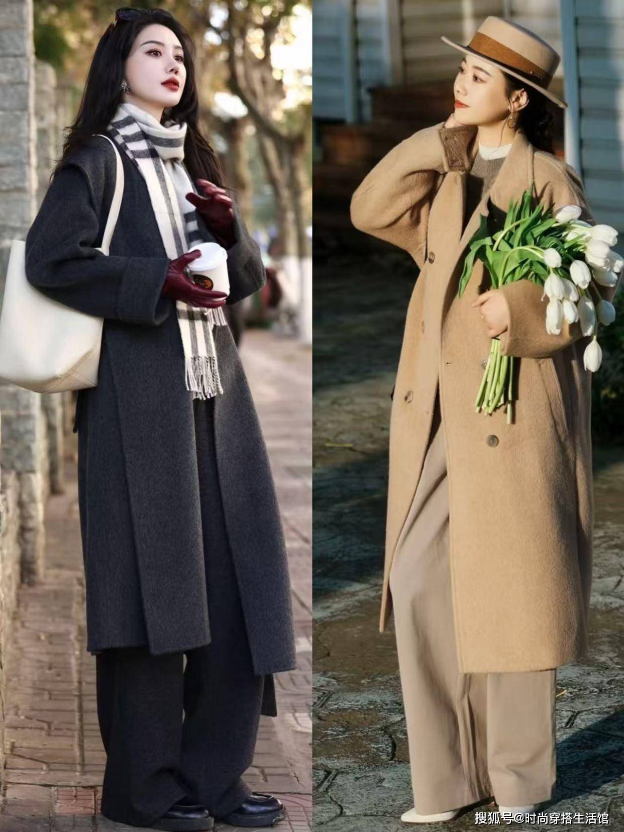 放弃小脚裤吧，太土！今年流行这3种“宽腿裤”，这样穿洋气保暖