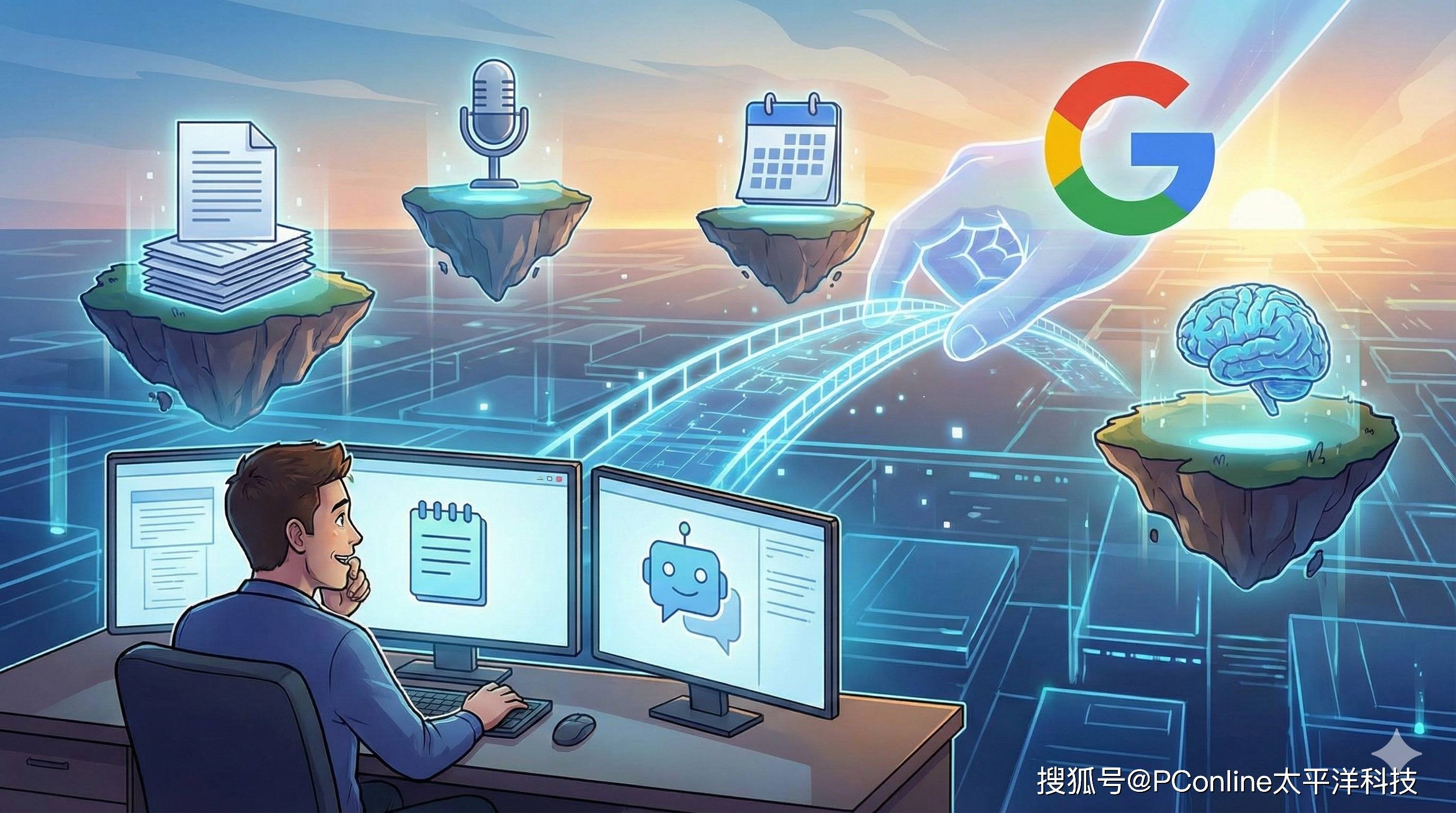 谷歌AI新动作：聊天窗口直接挂载NotebookLM笔记