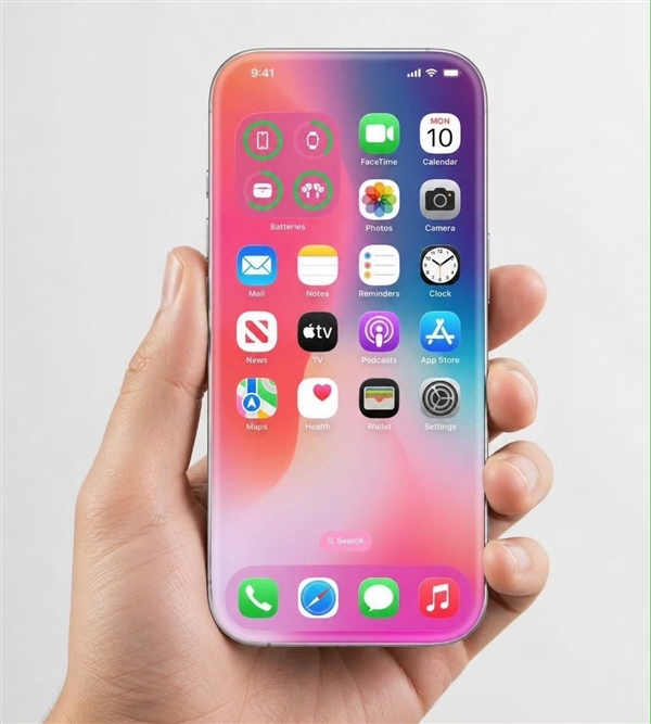 苹果史诗级大改！20周年iPhone测试四曲面屏：告别直屏时代