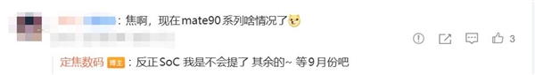 最强Mate！华为Mate 90九月亮相：首发麒麟9050 硬刚iPhone 18 Pro