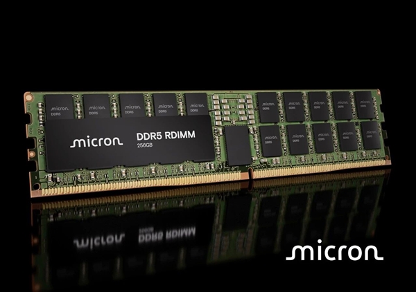 美光送样256GB DDR5服务器内存：频率高达9200MT/s