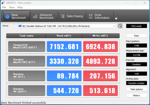 PCIe 4.0火力全开:闪迪奥丁马仕GX 7100 NVMe SSD上手