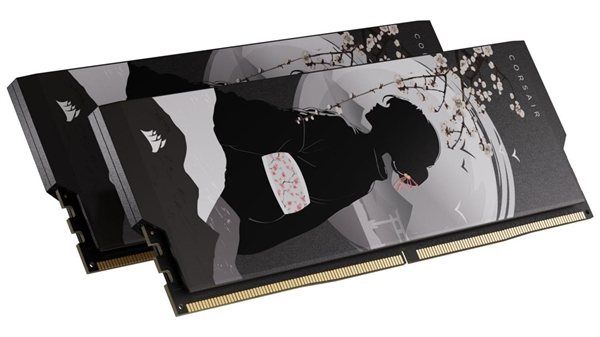 海盗船推出SHUGO DDR5限定内存：微钻孔RGB透画、4000元含2根假条