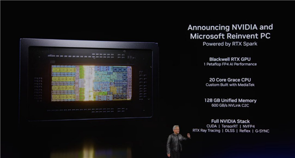 NVIDIA开辟全新RTX Spark产品线：未来五年超级AIPC抢先看