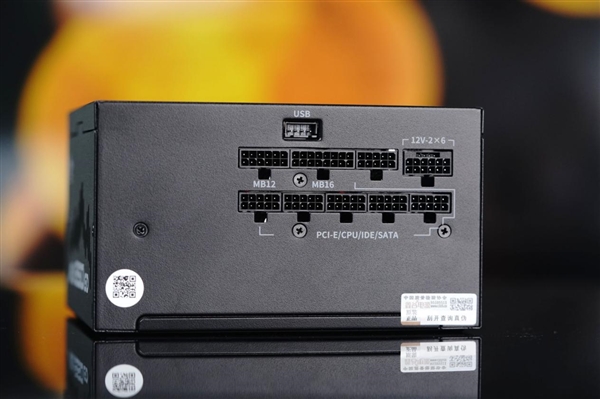 125mm短身 + ATX 3.1！鑫谷昆仑山海MU-850GD电源图赏