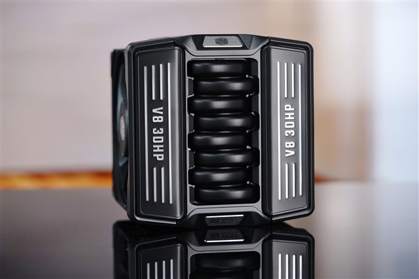 单塔身材实现双塔性能！酷冷至尊V8 ACE 3DHP散热器图赏
