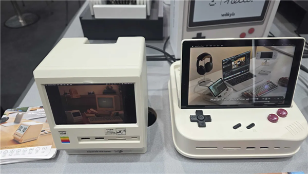 Wokyis推出任天堂复古主题Mac扩展坞:自带720p显示屏与多速率扩展接口