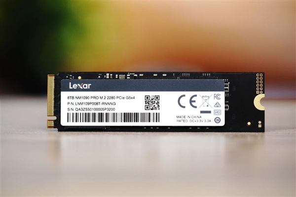 疾速14400MB/s！雷克沙NM1090 Pro 8TB SSD图赏