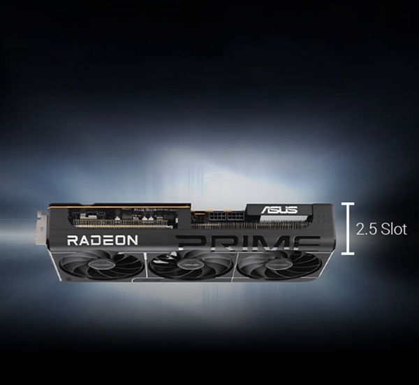 小机箱福音!华硕推出RX 9070 GRE EVO版显卡:仅304mm
