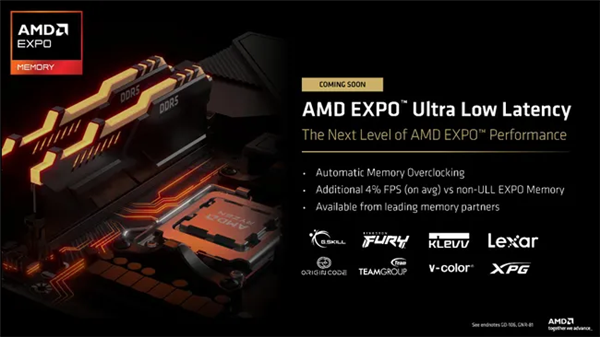 AMD新内存规范下放600系主板!华硕微星齐发BIOS:性能再提升4%