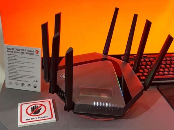 微星首款支持NAS的Wi-Fi 7路由器发布!内置M.2 SSD插槽
