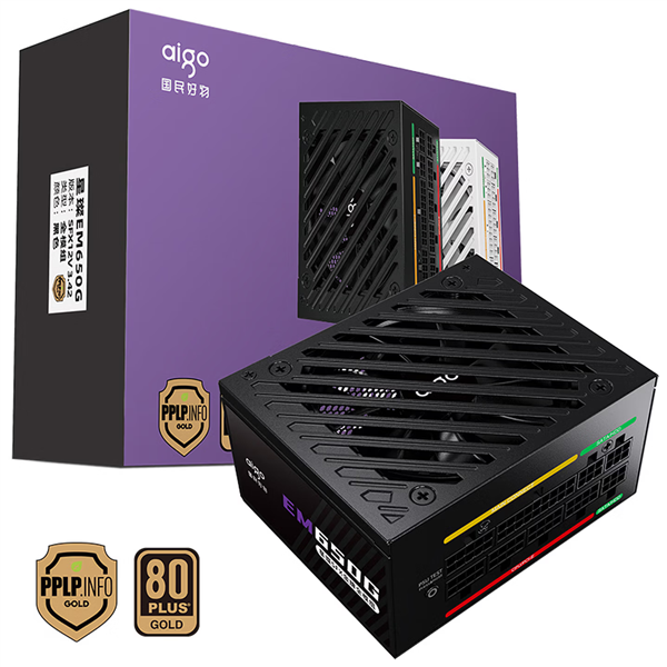 569元起!爱国者星璨EM系列SFX电源上市:支持ATX 3.1 配备12V-2x6接口
