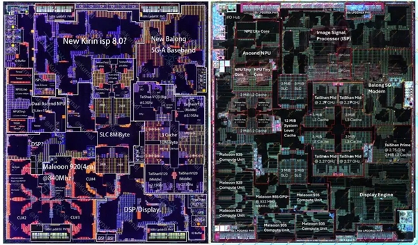 麒麟9030拆解:没有EUV,这一工艺指标仍赢了Intel 18A!