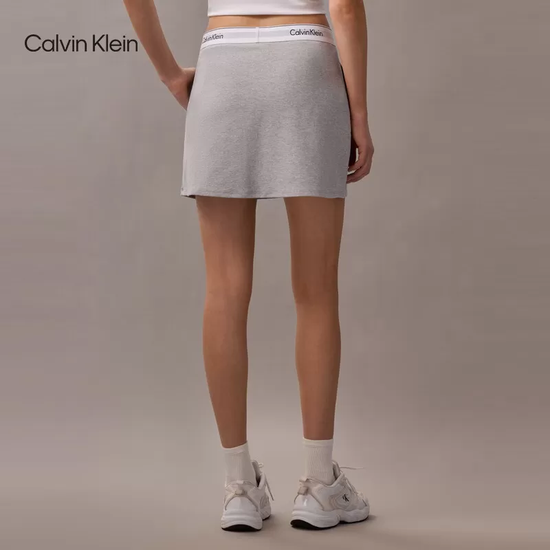 CK运动夏季女士提花腰边美式潮流辣妹户外运动网球裙短裤裙裤