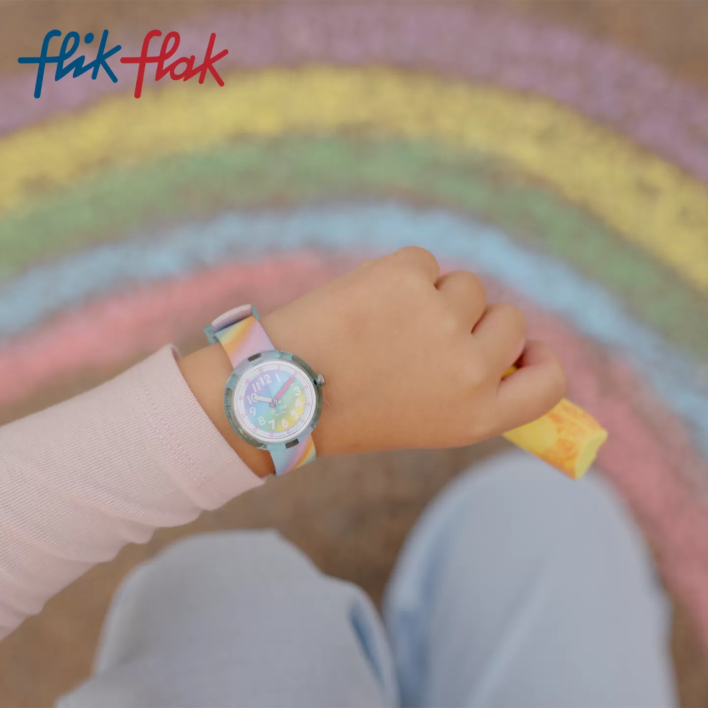Flik Flak飞菲Swatch集团瑞士儿童手表小学生石英腕表儿童节礼物