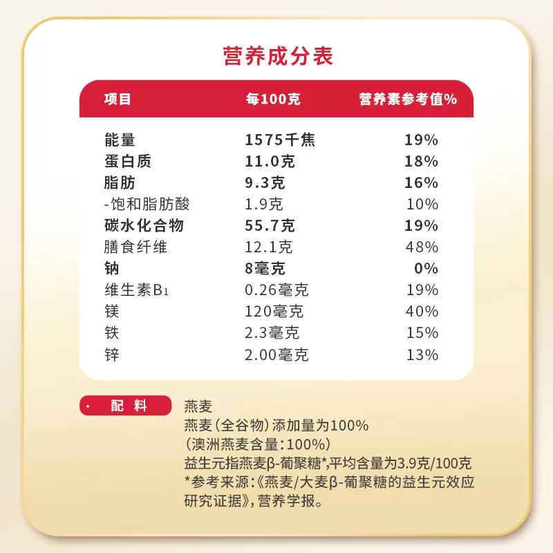 桂格即食燕麦片礼盒冲饮营养健康节庆送老人家礼物澳洲进口燕麦