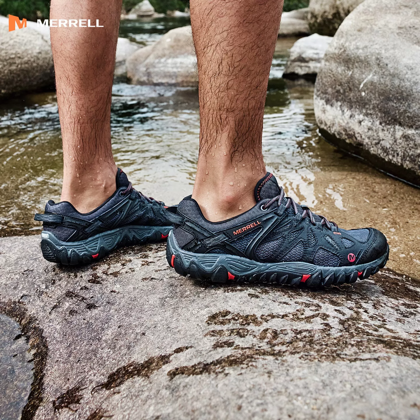 MERRELL迈乐溯溪鞋男女ALL OUT BLAZE防滑抓地透气户外运动涉水鞋