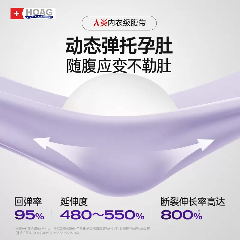 霍格Hoag托腹带孕妇专用夏季无痕隐形护腰中期晚期耻骨痛拖腹部带