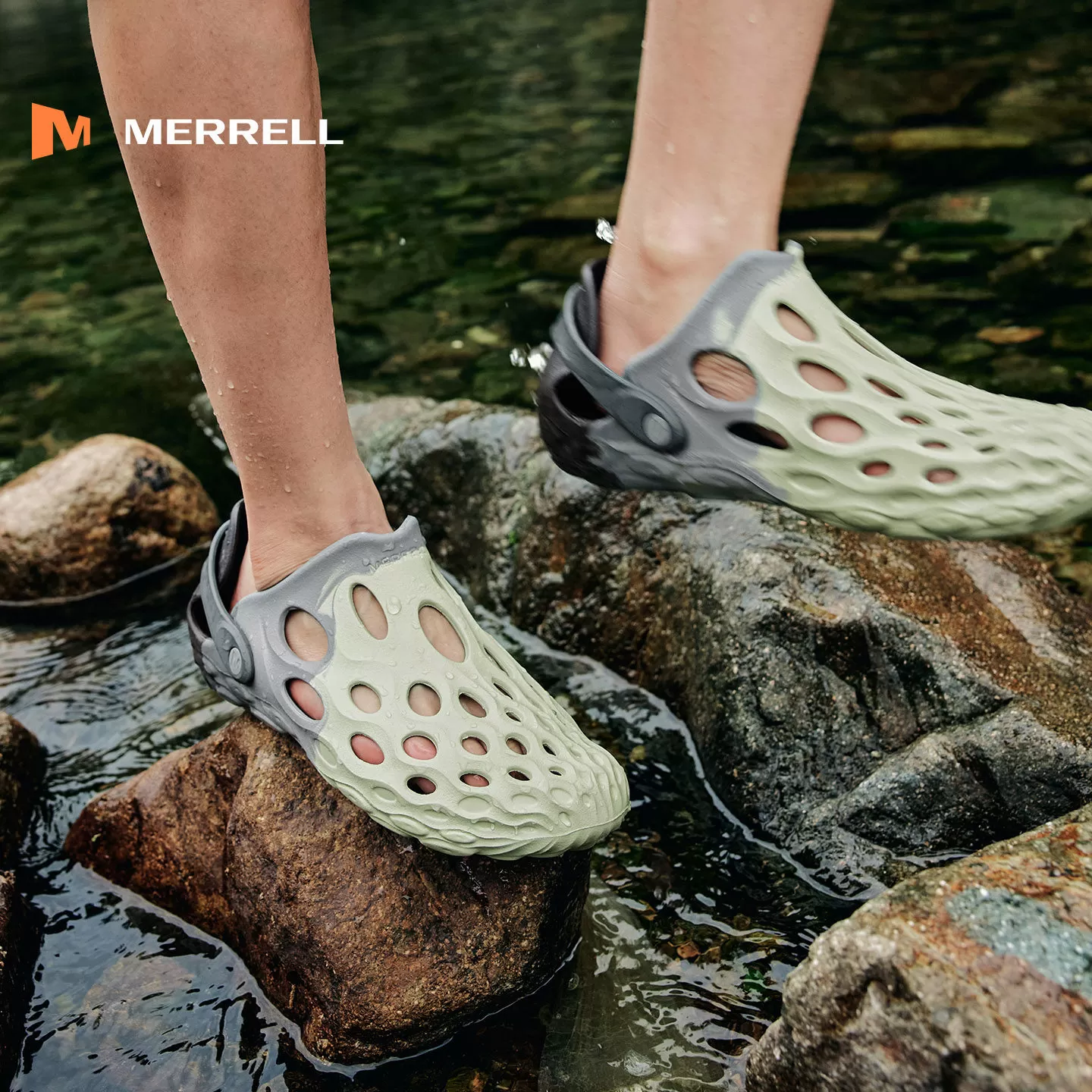 MERRELL迈乐毒液2薄底洞洞鞋男女涉水沙滩赤足凉鞋户外防滑溯溪鞋
