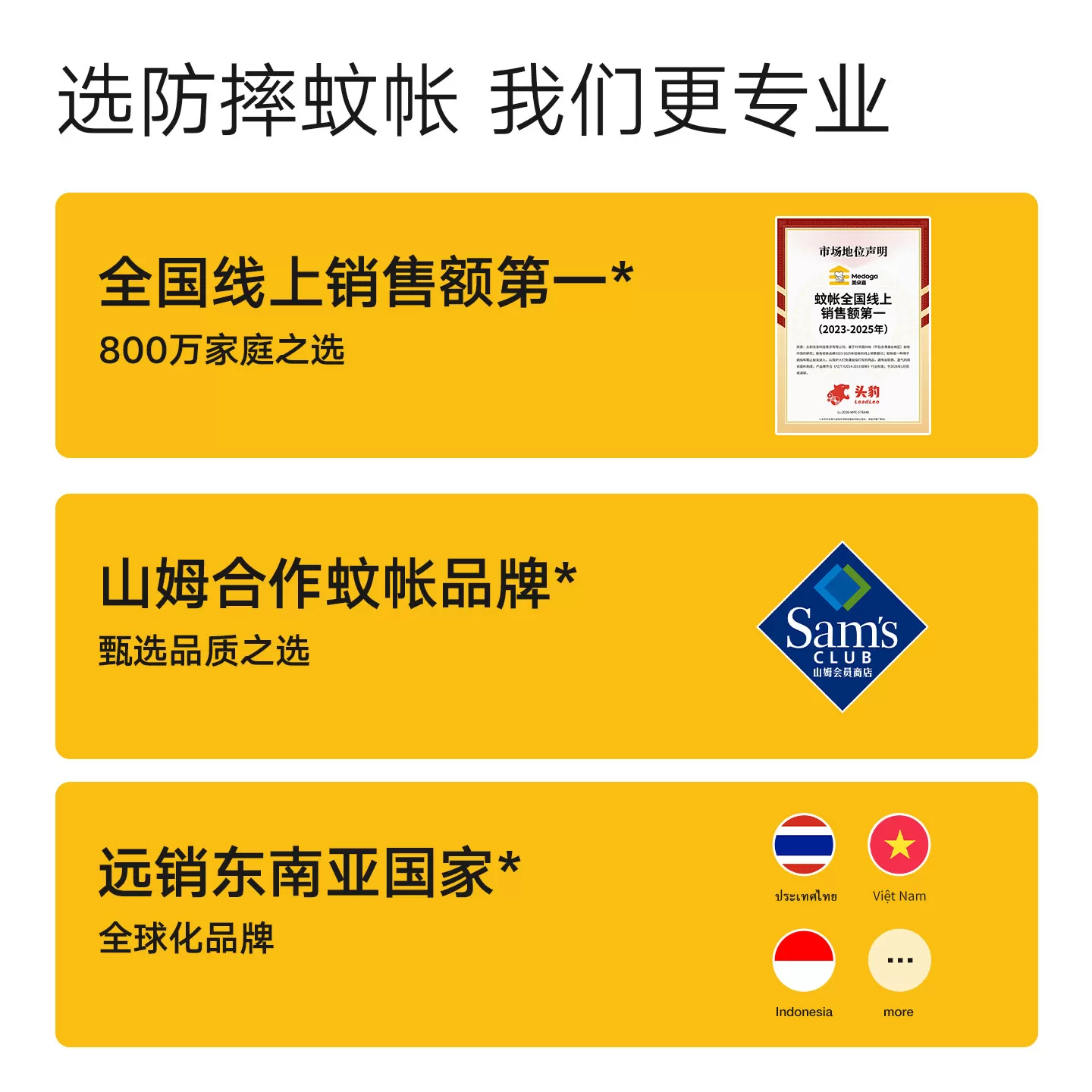 美朵嘉防摔蚊帐婴儿2026新款螺纹三通家用卧室防掉全底床单全罩式