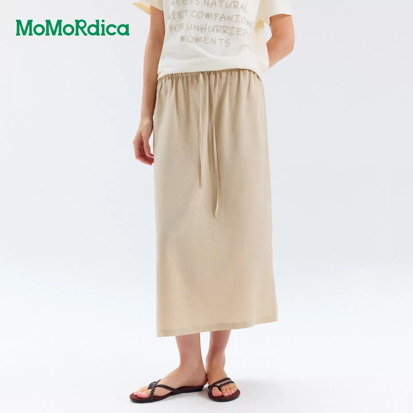 【所有女生的衣橱直播间】Momordica 短袖T恤/长半裙