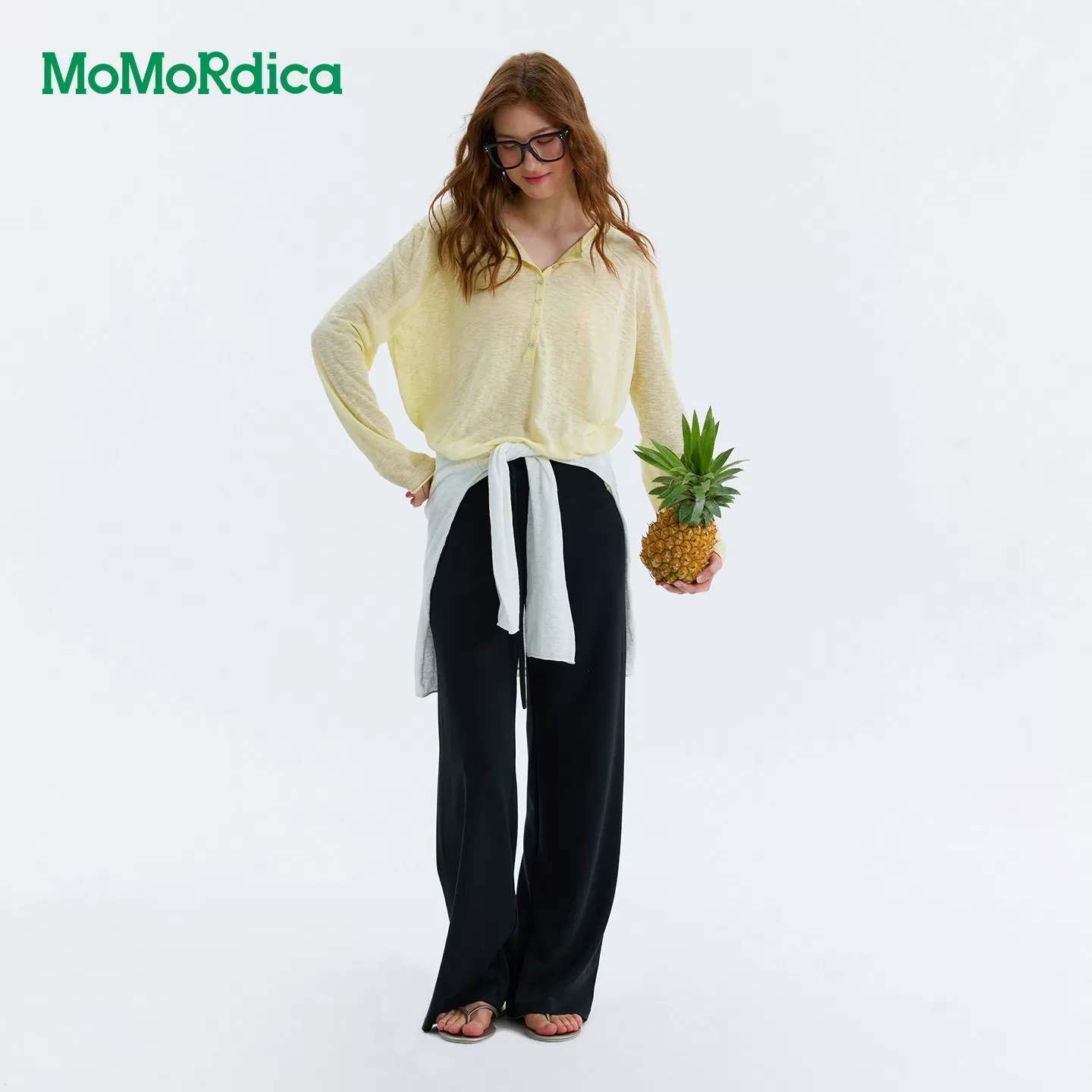 【所有女生的衣橱直播间】【618爆款】Momordica 针织衫/豆乳裤