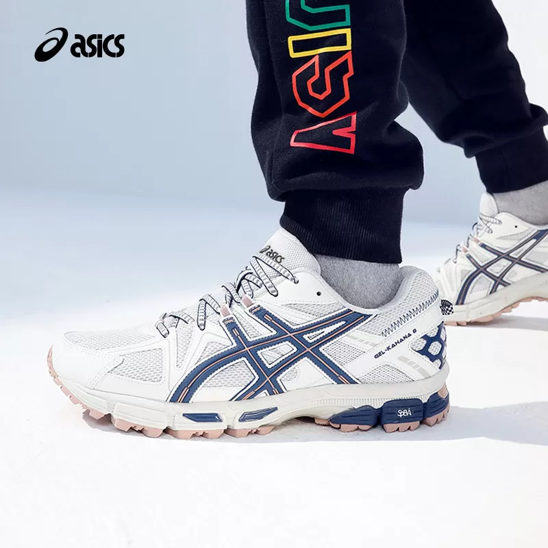 ASICS亚瑟士新款GEL-KAHANA 8情侣户外越野跑鞋耐磨徒步登山鞋