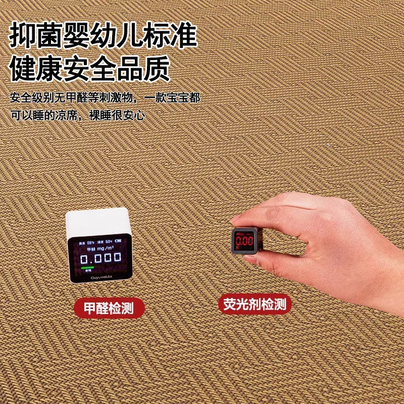 2026新款凉席地垫睡觉打地铺神器榻榻米地毯午睡垫家用席子藤席垫