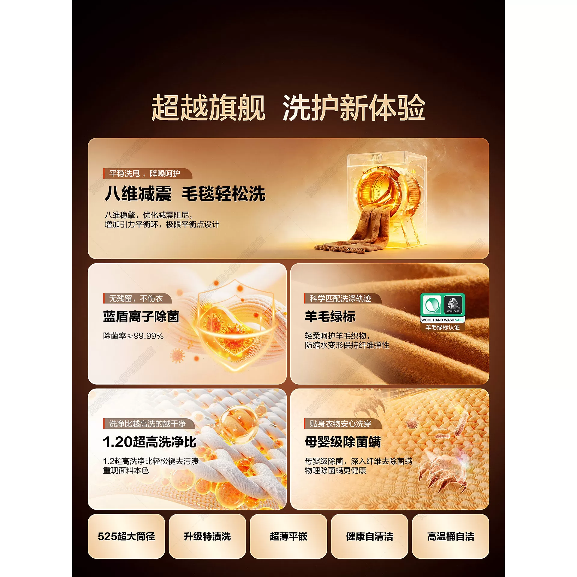 海尔滚筒洗衣机大容量11/13公斤kg超薄全自动58E洗烘官方旗舰店