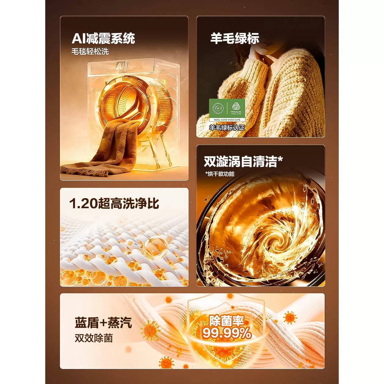 海尔滚筒洗衣机大容量11/13公斤kg超薄全自动58E洗烘官方旗舰店
