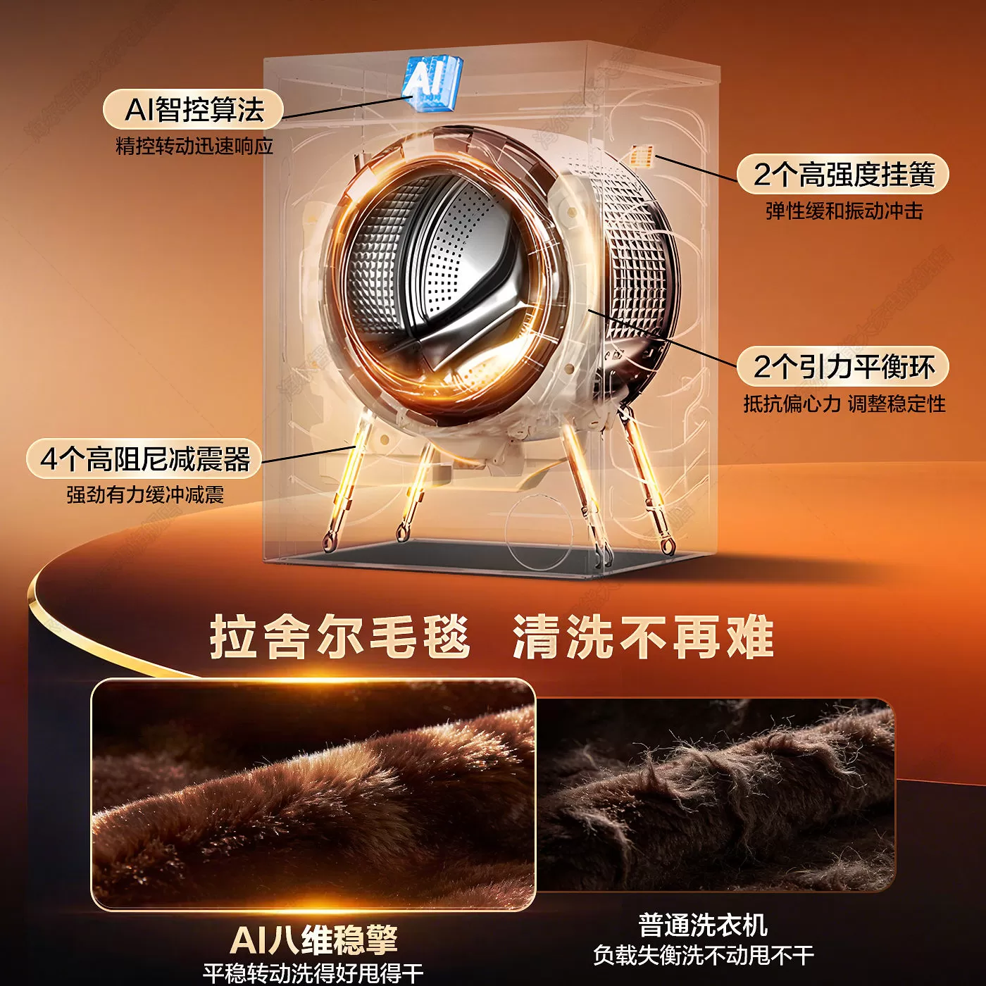 海尔滚筒洗衣机大容量11/13公斤kg超薄全自动58E洗烘官方旗舰店