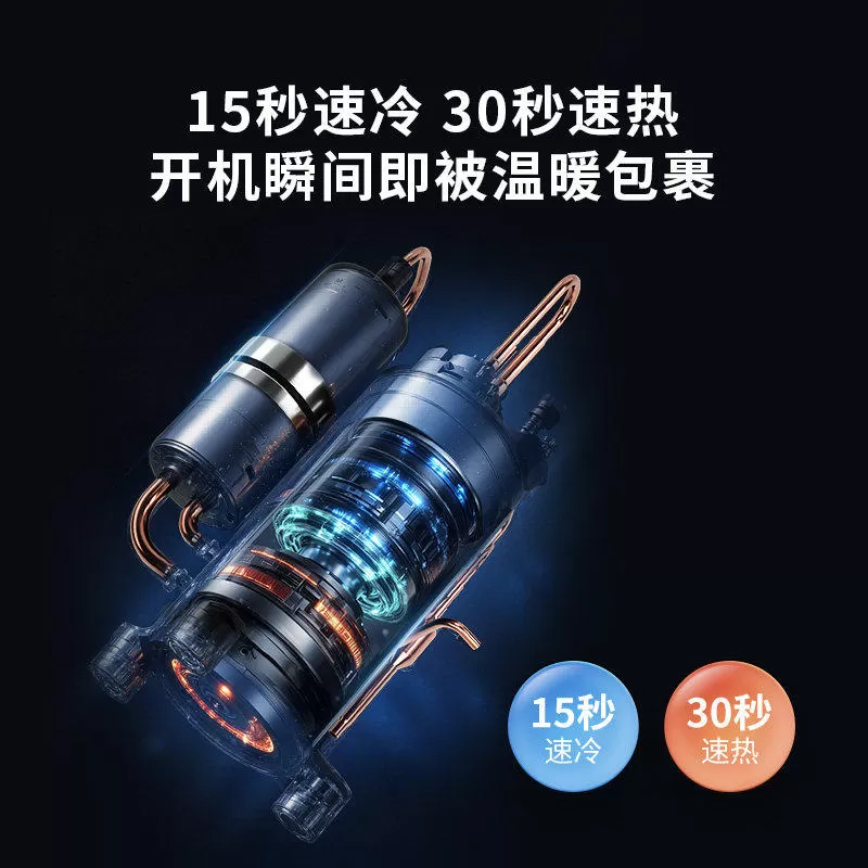 海尔小超人空调1.5匹2匹3匹新一级能效超省电家用挂机官方35LCC